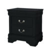 Louis Black Nightstand