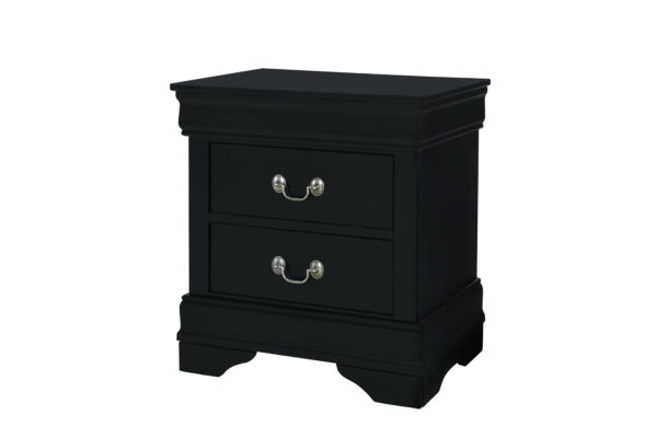 Louis Black Nightstand