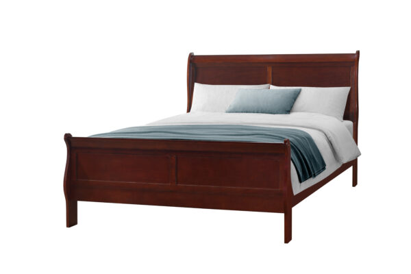 Louis Cherry King Bed