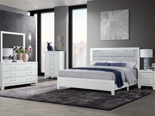 Luccia Queen 4 PC Bedroom Set