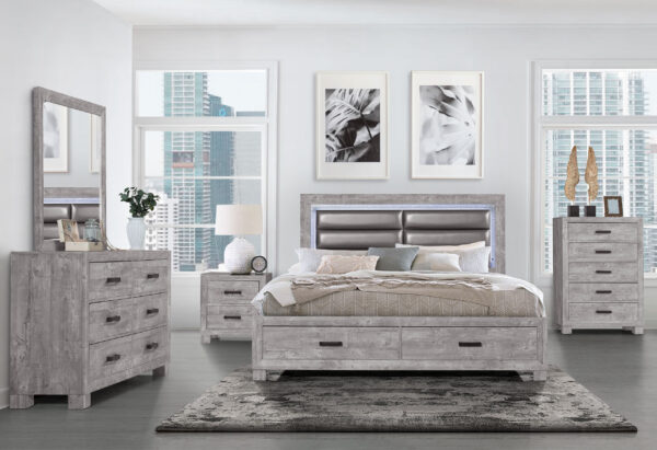 Nolan Queen 4 PC Bedroom Set
