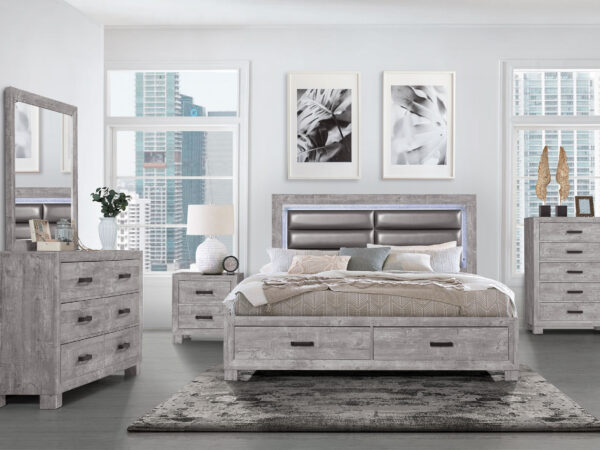 Nolan Queen 4 PC Bedroom Set