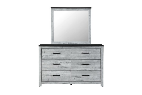 Ozark Gray Wash Dresser
