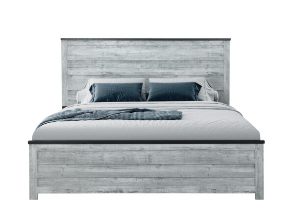 Ozark Gray Wash King Bed