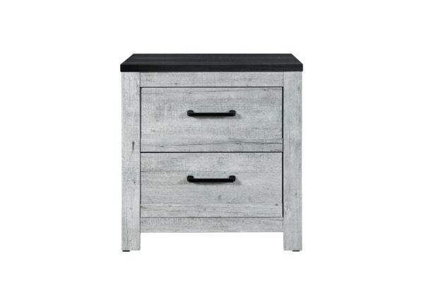 Ozark Gray Wash Nightstand