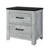 Ozark Gray Wash Nightstand