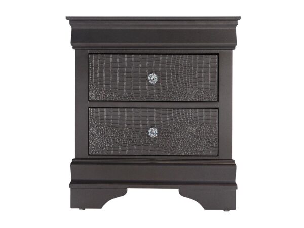 Pompei Gray Nightstand