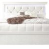 Pompei White Queen Bed