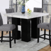 D04 White Bar Table