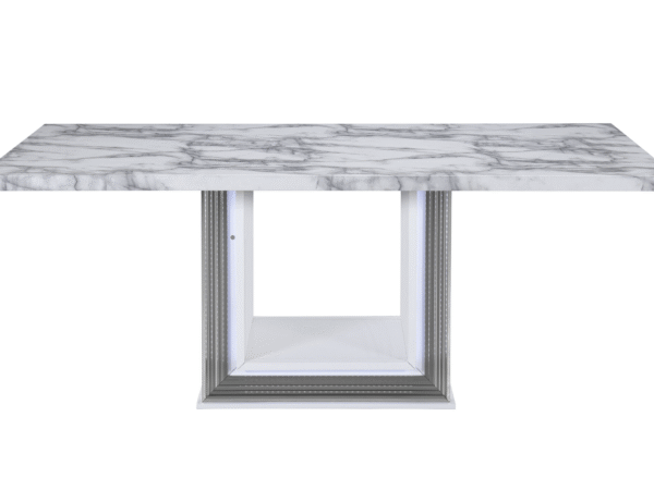 Ylime White Dining Table