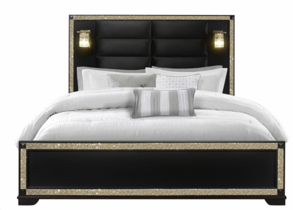 Blake Black Queen Bed