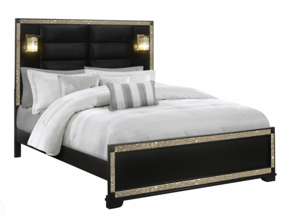 Blake Black Queen Bed