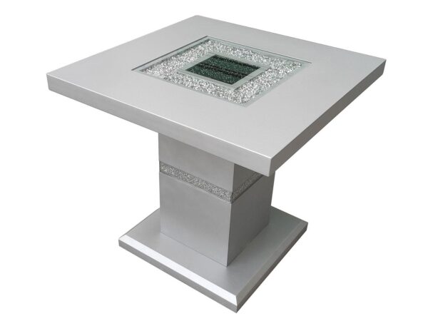 Monaco Silver End Table