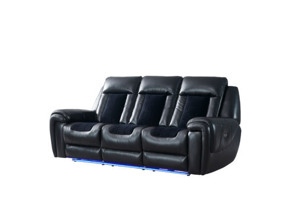 U0700 Black Sofa