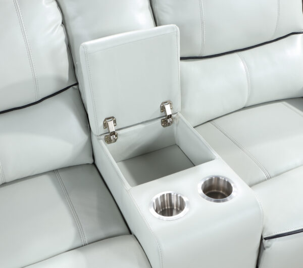 U1790 Light Gray Sofa + Loveseat + Chair