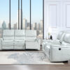 U1790 Light Gray Sofa + Loveseat