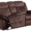 U2200 Coffee Reclining Loveseat
