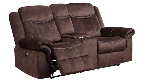 U2200 Coffee Reclining Loveseat