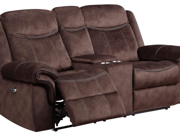 U2200 Coffee Reclining Loveseat