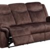 U2200 Coffee Reclining Sofa