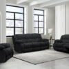 U250 Ebony Sofa + Loveseat + Chair