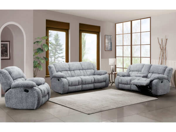 U250 Gray Sofa + Loveseat