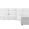 U2682 White Blanche/Gray Sectional