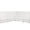 U2682 White Blanche/Gray Sectional
