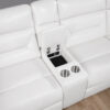 U2682 White Blanche/Gray Sectional