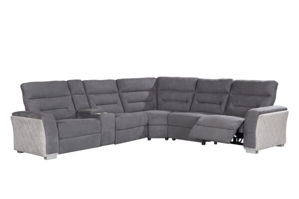 U2682 Mist/Ash Sectional