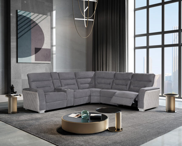 U2682 Mist/Ash Sectional
