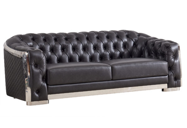 U341 Blanche Charcoal Sofa/Loveseat