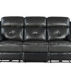 U5050 Charcoal/Black Sofa