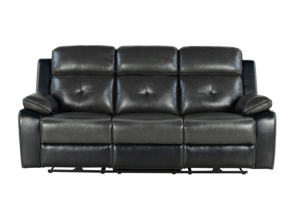 U5050 Charcoal/Black Sofa
