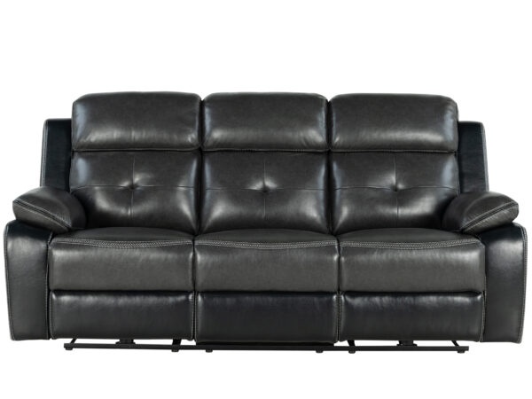 U5050 Charcoal/Black Sofa