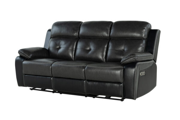 U5050 Charcoal/Black Sofa