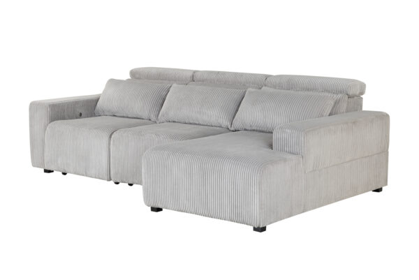U5945 Grey Power Sectional