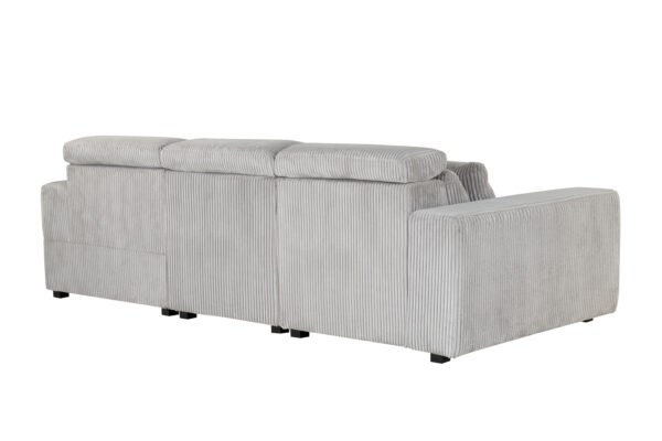 U5945 Grey Power Sectional