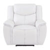 U5987 Blanche White Power Reclining Sofa + Loveseat