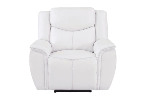 U5987 Blanche White Power Reclining Chair