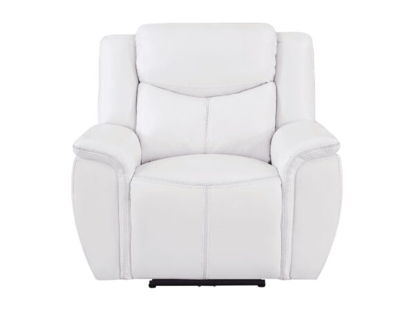 U5987 Blanche White Power Reclining Chair