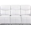 U5987 Blanche White Power Reclining Sofa + Loveseat