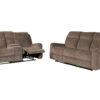U6024 Mocha Sofa + Loveseat