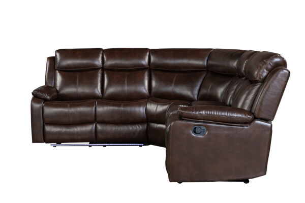 U6026 Brown Sectional