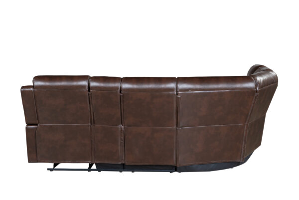 U6026 Brown Sectional