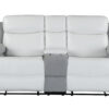 U6027 White Ash Sofa + Loveseat