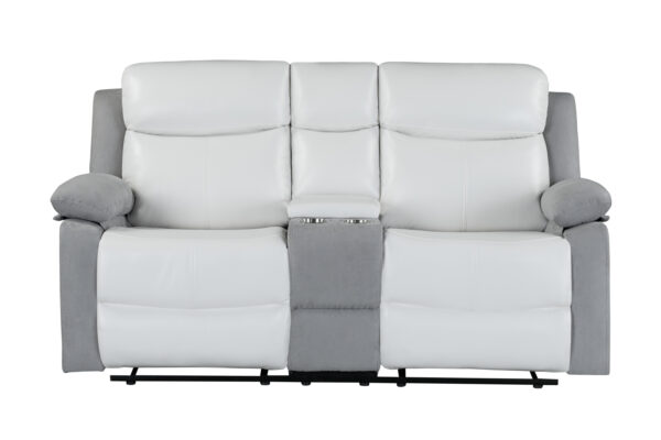 U6027 White Ash Sofa + Loveseat