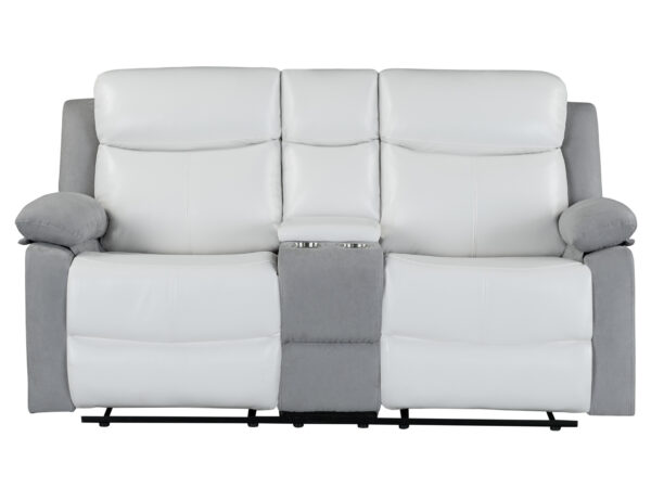U6027 White Ash Loveseat