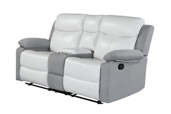 U6027 White Ash Sofa + Loveseat