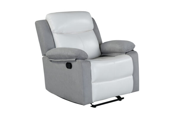 U6027 White Ash Reclining Chair